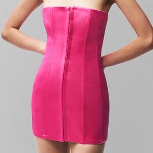 Satin Corset dress